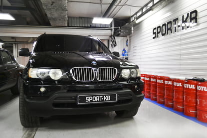 Замена масла АКПП BMW X5 E53 рестайлинг